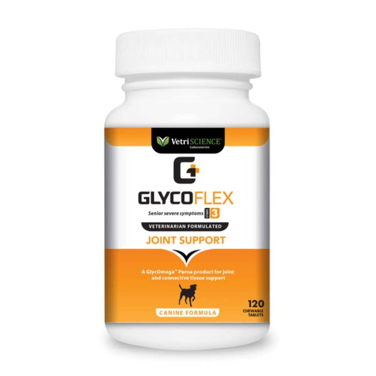 VETRISCIENCE Extra Strength Healthy Hip & Joint (Glycoflex stage3) supliment sistem articular câini comprimate masticabile VETRI SCIENCE GlycoFlex Stage 3 suplimente articulare câini 30tbl masticabile