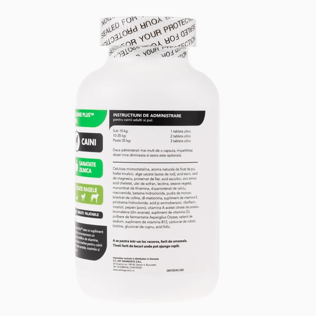 VETRISCIENCE VETRI SCIENCE Canine Plus Ca/P multivitamine câini 90tbl masticabile