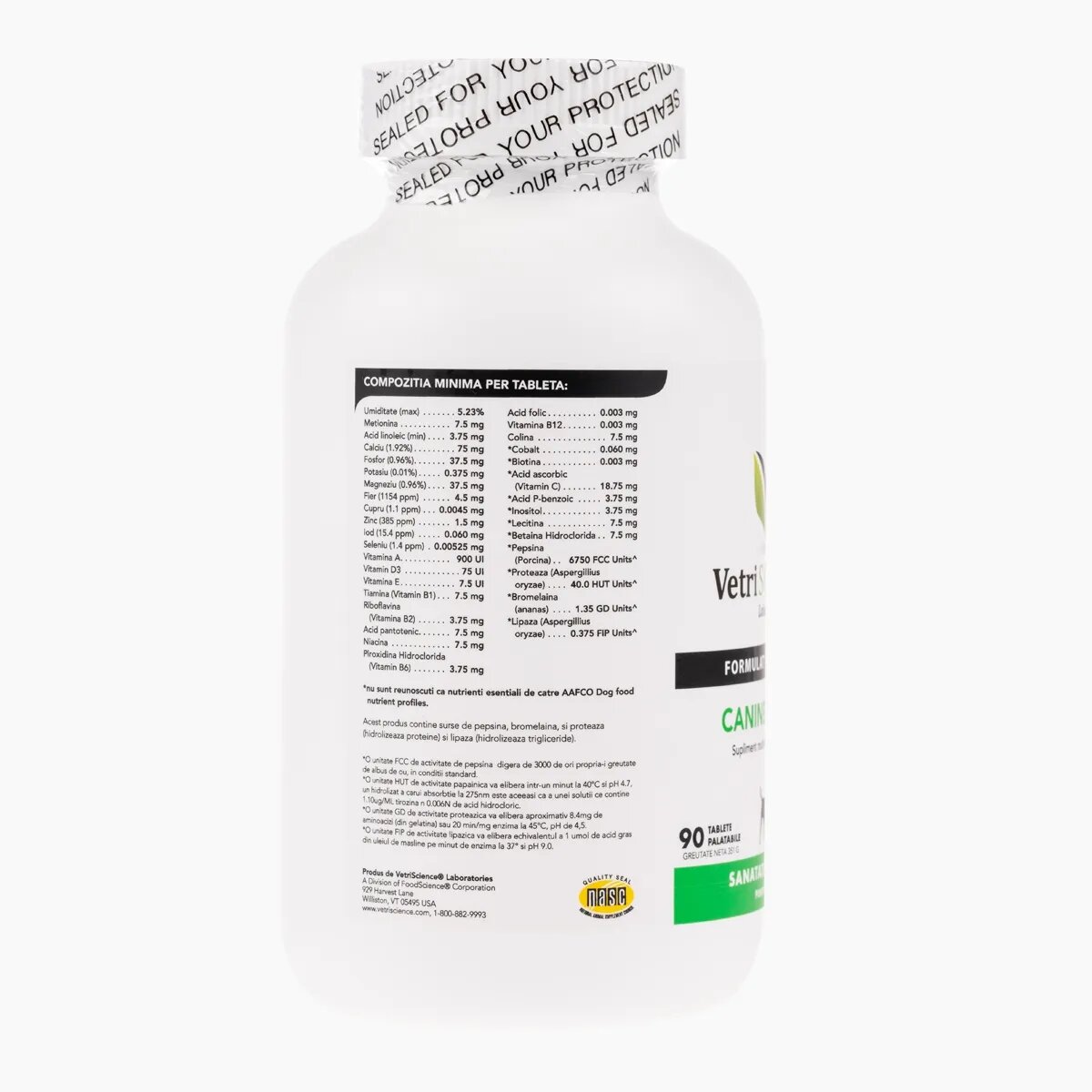 VETRISCIENCE VETRI SCIENCE Canine Plus Ca/P multivitamine câini 90tbl masticabile