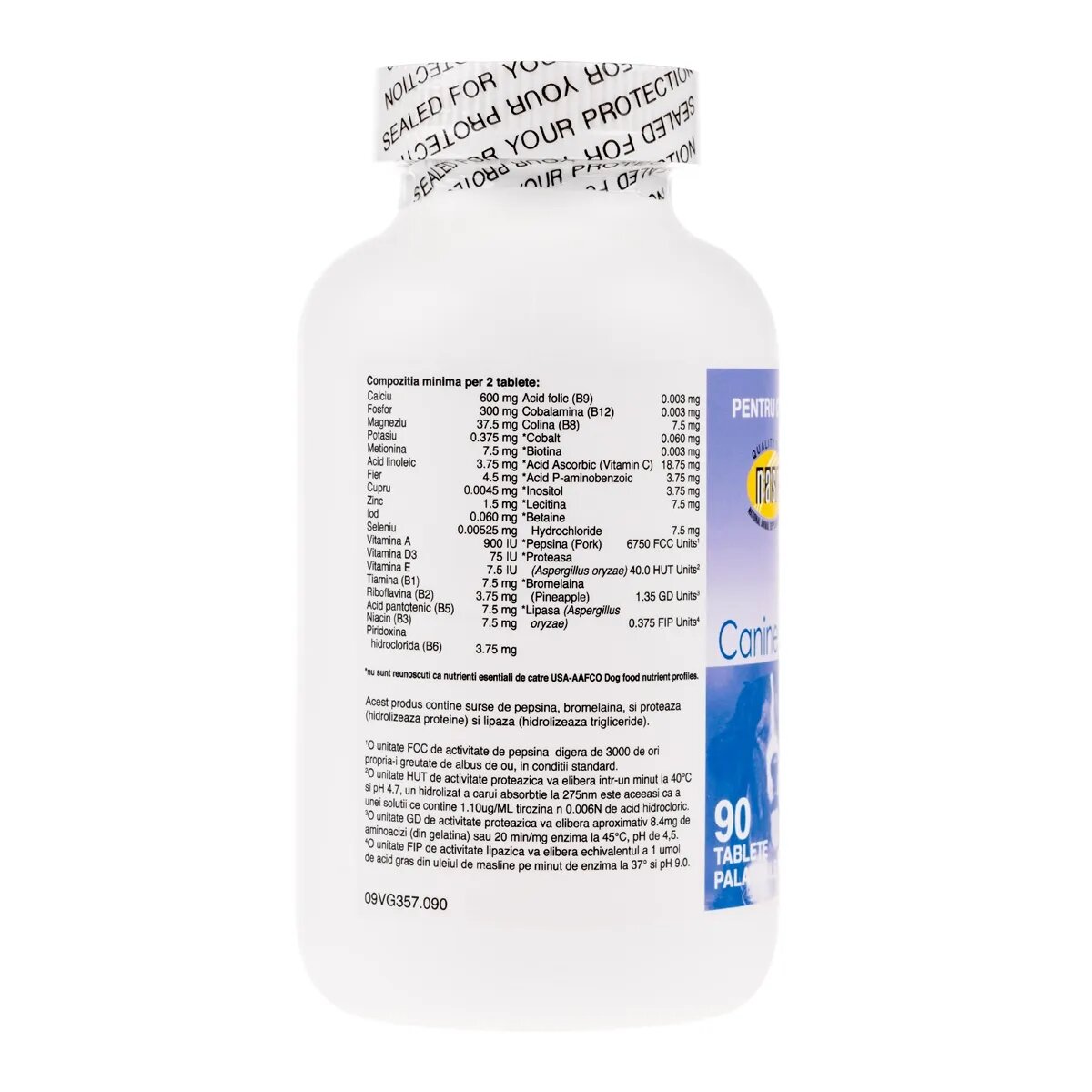 VETRISCIENCE VETRI SCIENCE Canine Plus Growth Ca/P suplimente creștere și vitalitate câini 90tbl masticabile