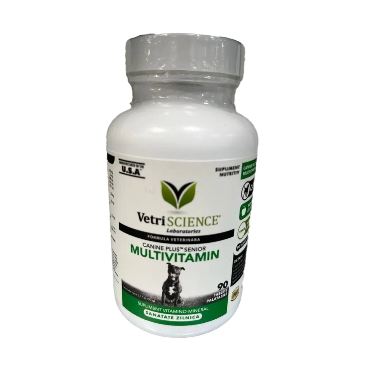 VETRISCIENCE VETRI SCIENCE Canine Plus Senior multivitamine câini senior 90tbl masticabile