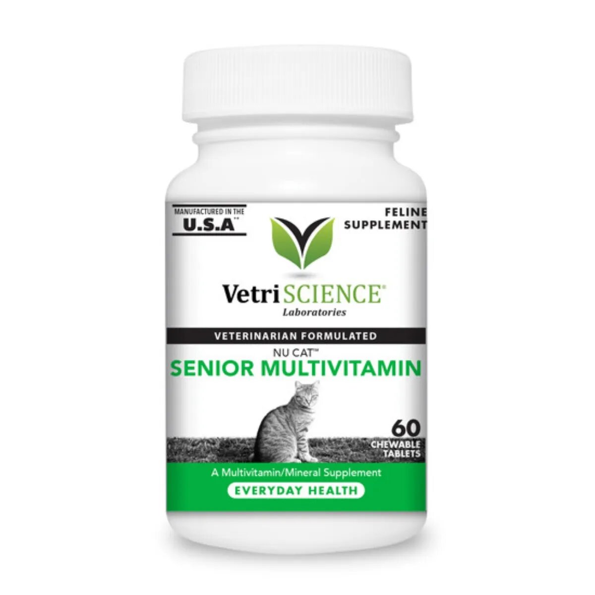 VETRISCIENCE VETRI SCIENCE Nu-Cat Senior multivitamine pisici senior 60tbl masticabile