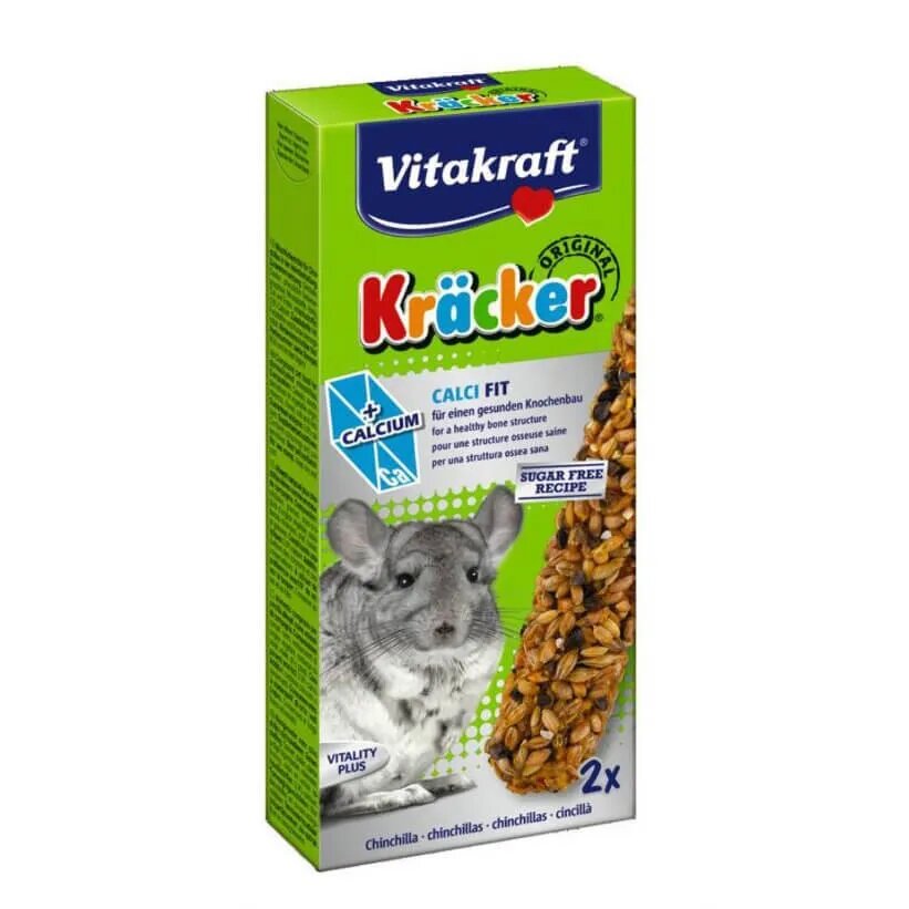 Vitakraft Baton Chinchilla Calciu 2 Buc