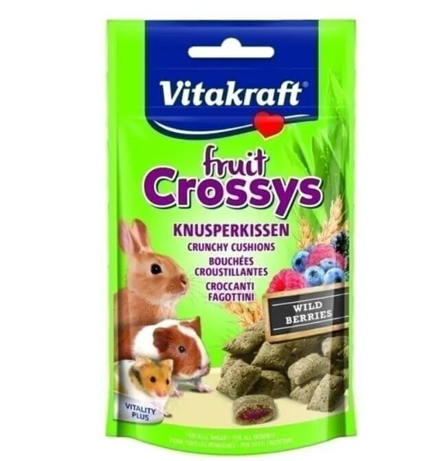 Vitakraft Crossys Snack Rozatoare Wildberry 50 g