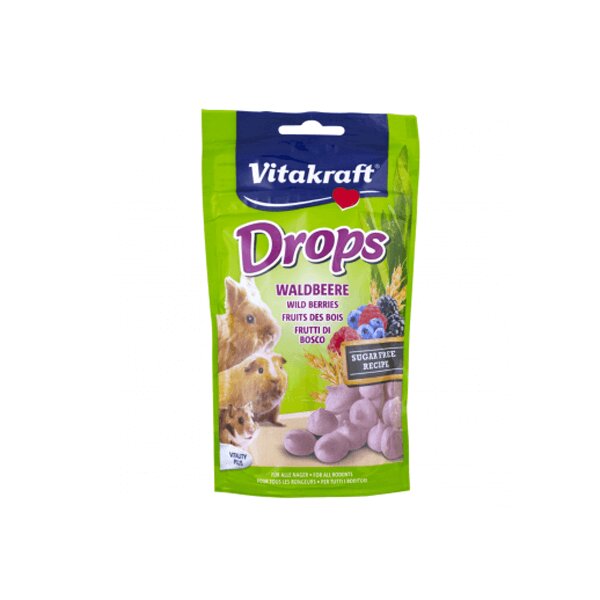 Vitakraft Drops Rozatoare Fructe De Padure 75 g