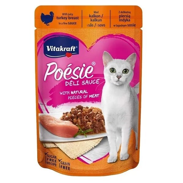 Vitakraft Poesie Plic Inima In Sos 85 g