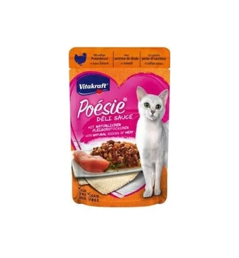 Vitakraft Poesie Plic Piept Curcan In Sos 85 g