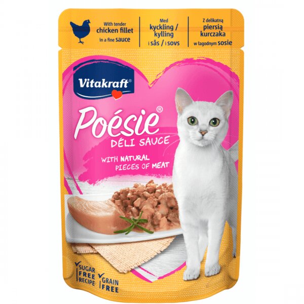 Vitakraft Poesie Plic Pui File In Sos 85 g