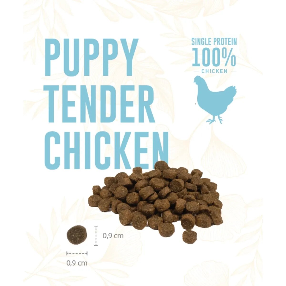 WEEGO Puppy Tender Chicken XS-XL Pui hrană uscată fără cereale câini junior 2kg