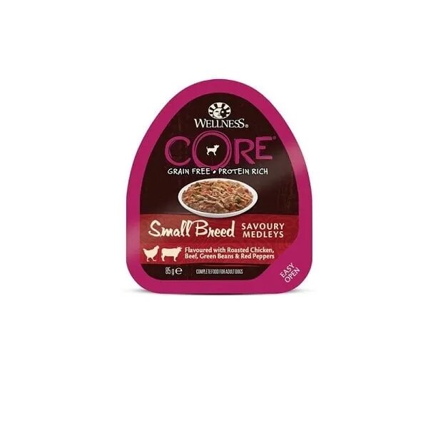 Wellness Core Hrana Umeda Small Breed Savoury Pui si Vita 85g