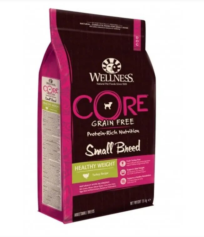 Wellness Core Small Breed Healthy Weight Curcan1.5kg