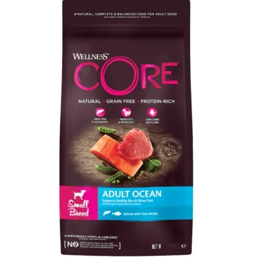 Wellness Core Small Breed Somon si Ton1.5kg
