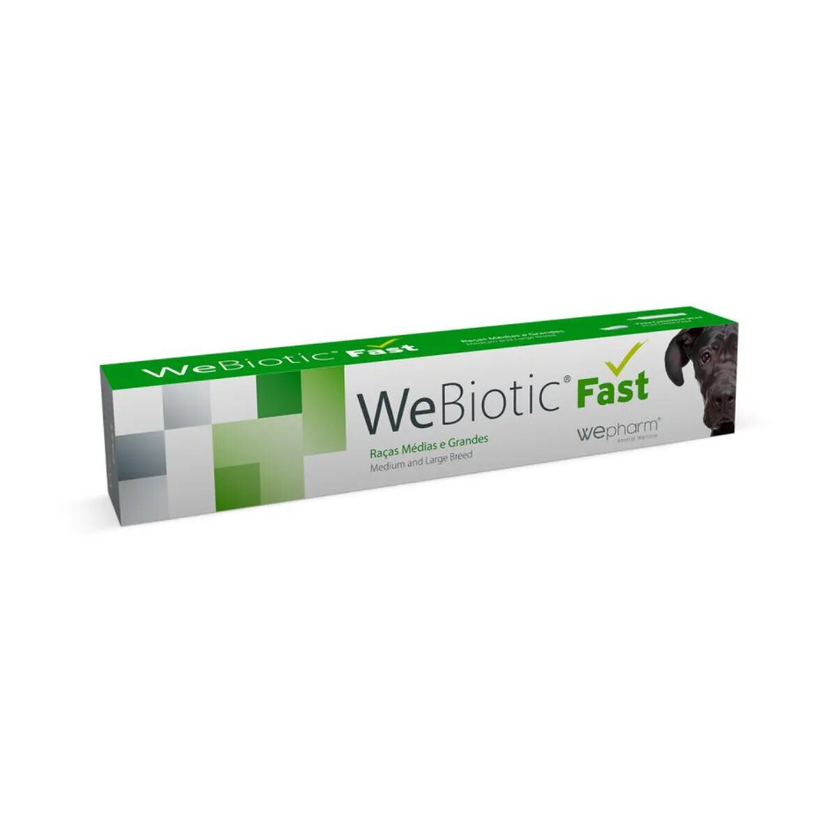 Wepharm WeBiotic Fast supliment sistem digestiv câini pastă orală WeBiotic Fast M supliment sistem digestiv câini flacon cu aplicator 30ml pastă orală