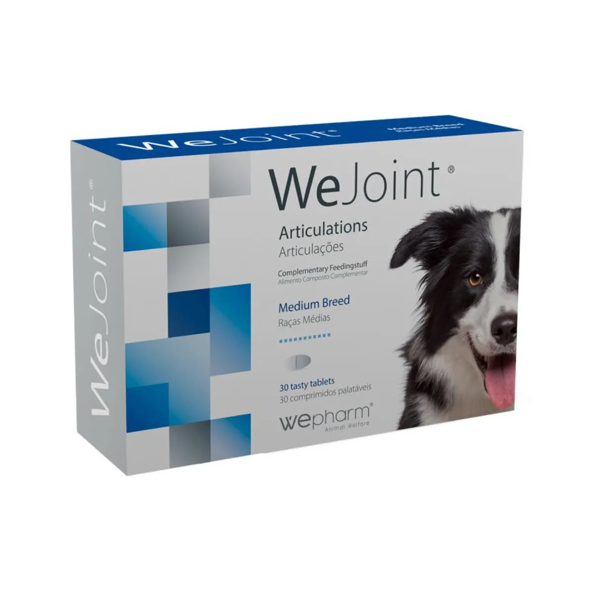 Wepharm WeJoint Medium Breeds supliment sistem articular câini comprimate WeJoint Medium Breeds M supliment sistem articular câini flacon 30 comprimate