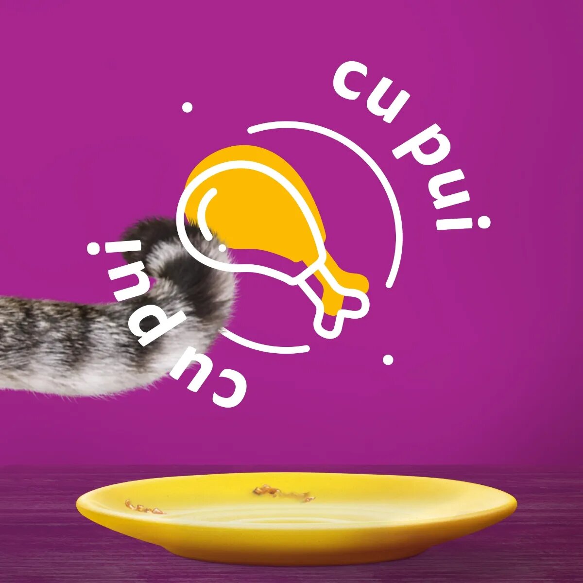 WHISKAS Pui plic hrană umedă pisici (în aspic) 85g