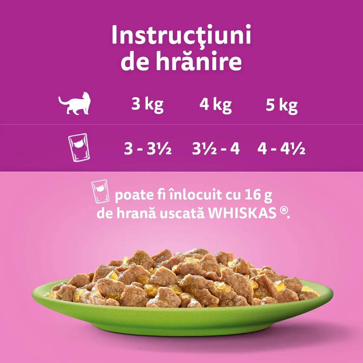 WHISKAS Selectii Mixte Vită Pui Somon și Ton hrană umedă pisici (în aspic) multipack Selectii Mixte Vită Pui Somon și Ton plic hrană umedă pisici (în aspic) multipack 85g x 40