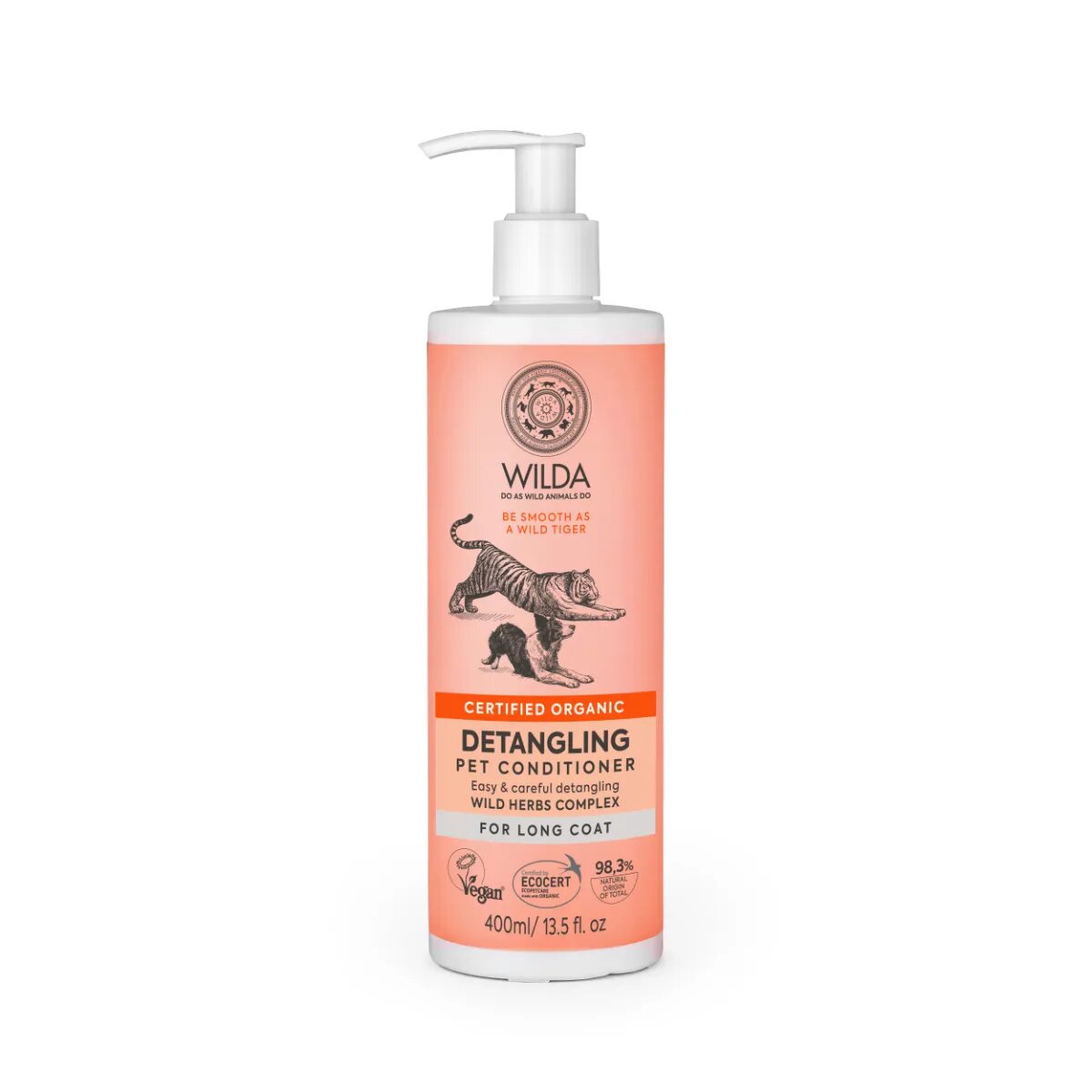 WILDA Detangling balsam câini și pisici descâlcirea blănii flacon 400ml