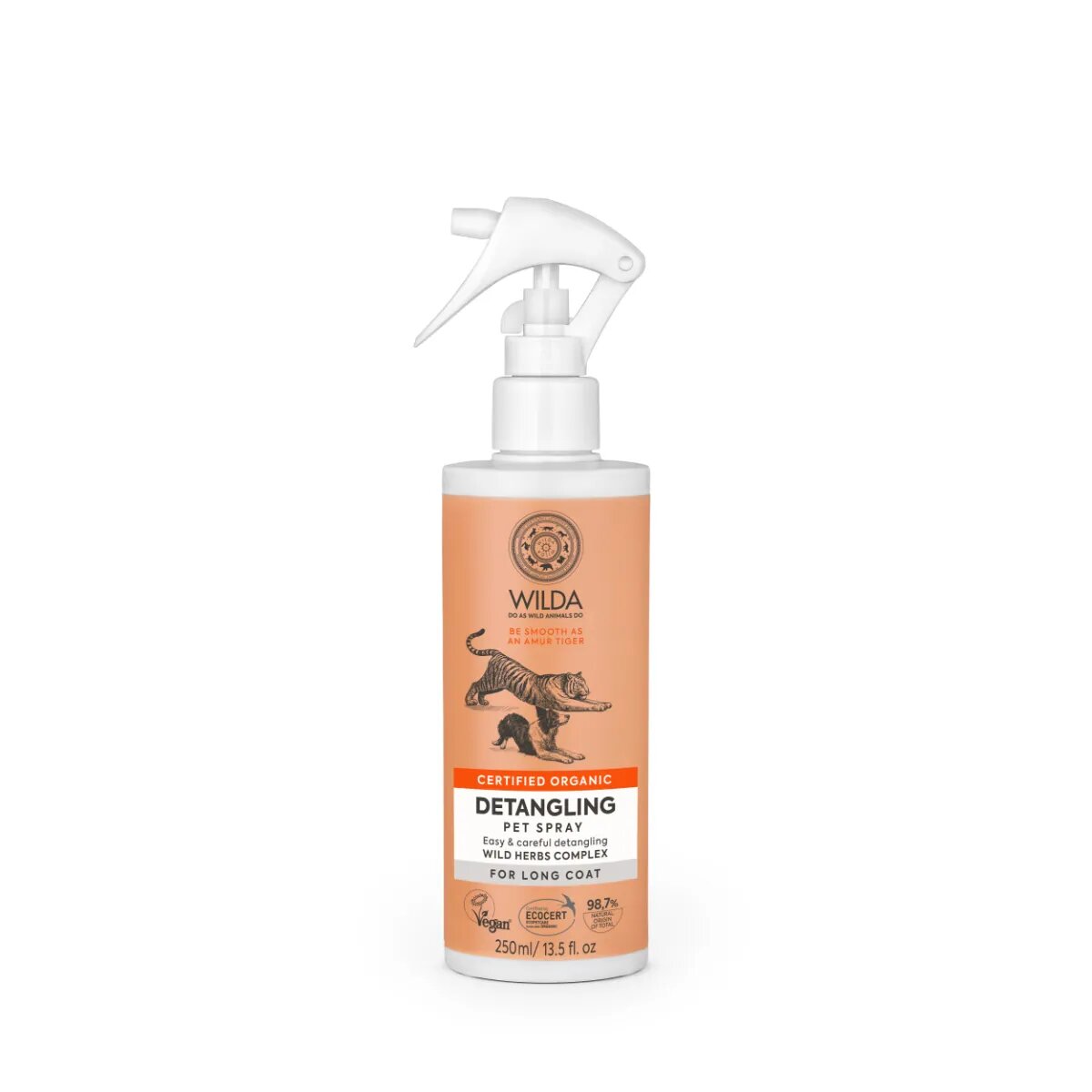 WILDA Detangling spray descâlcit câini și pisici descâlcirea blănii flacon cu aplicator 250ml