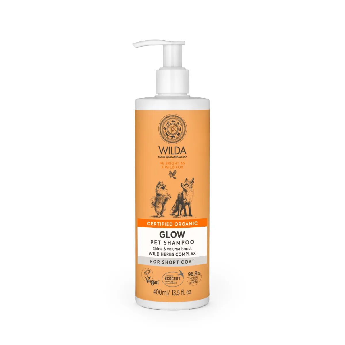 WILDA Glow șampon câini și pisici flacon 400ml
