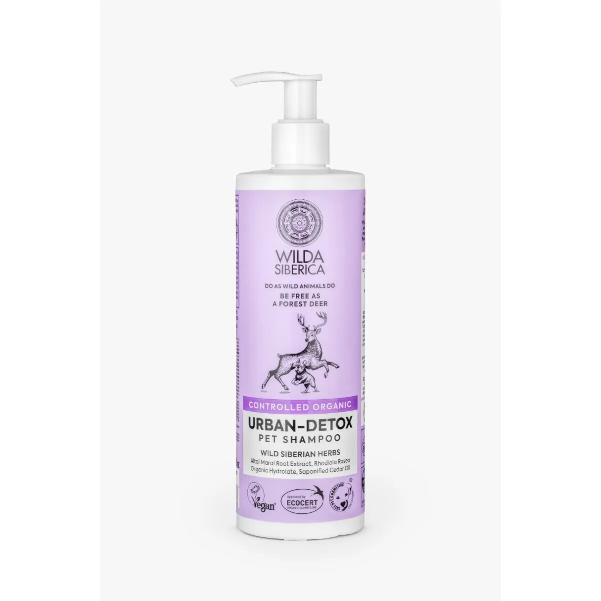 WILDA SIBERICA Urban Detox șampon câini și pisici flacon 400ml