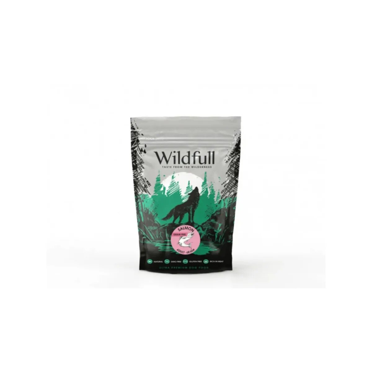 WILDFULL Adult All Size XS-XL Somon hrană uscată fără cereale câini 700g