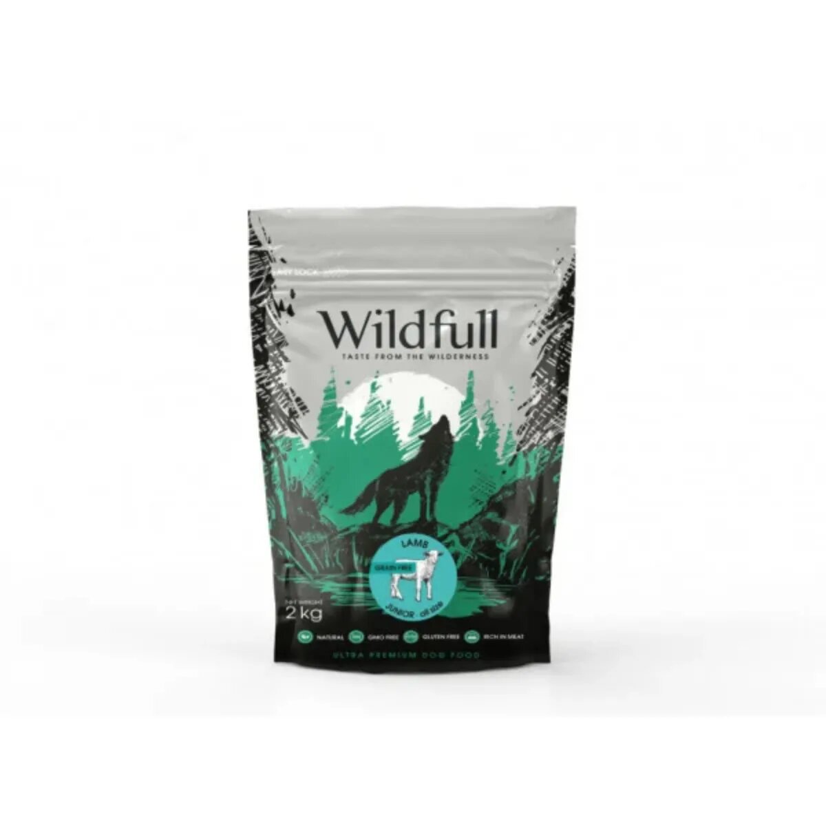 WILDFULL Junior All Size XS-XL Miel hrană uscată fără cereale câini junior 2kg