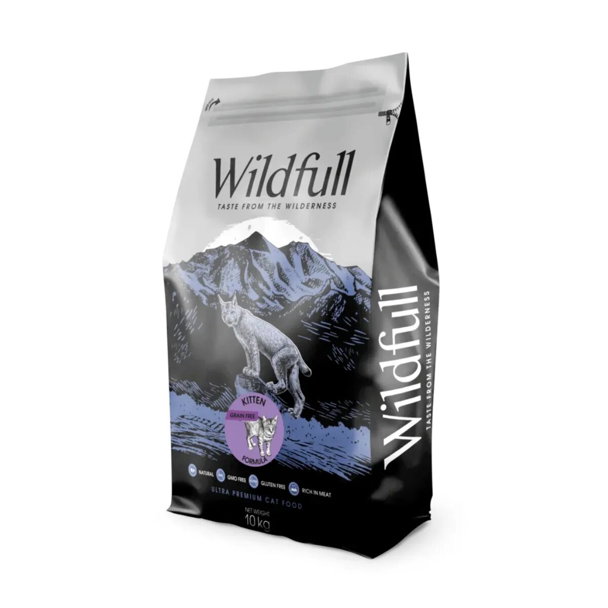 WILDFULL Kitten Formula Pui hrană uscată fără cereale pisici junior 1.5kg