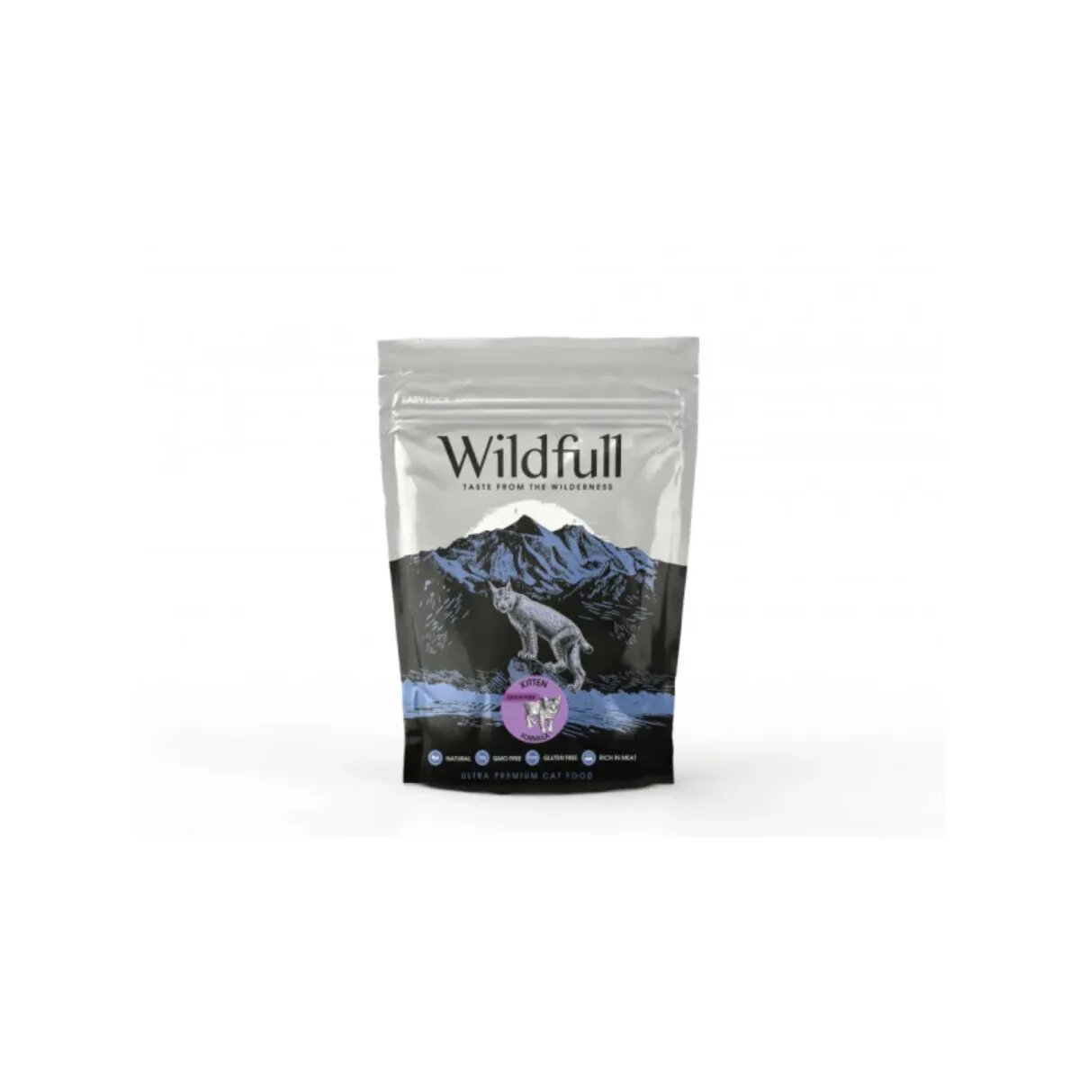 WILDFULL Kitten Formula Pui hrană uscată fără cereale pisici junior 400g