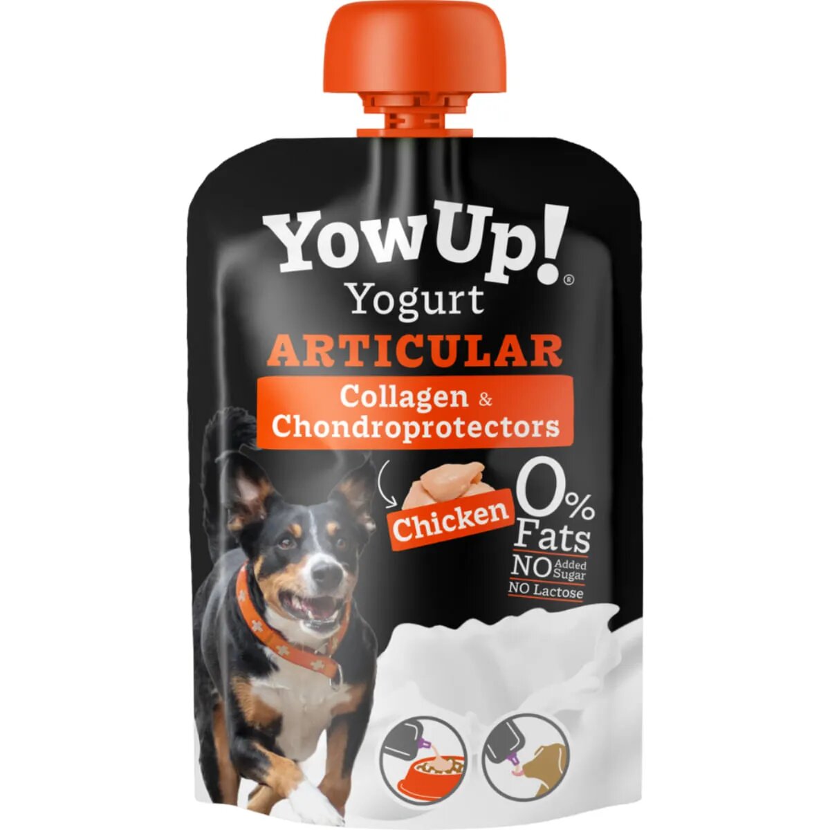 YOWUP! Yogurt Articular XS-XL Pui recompense funcționale câini sistem articular (topping) 115g