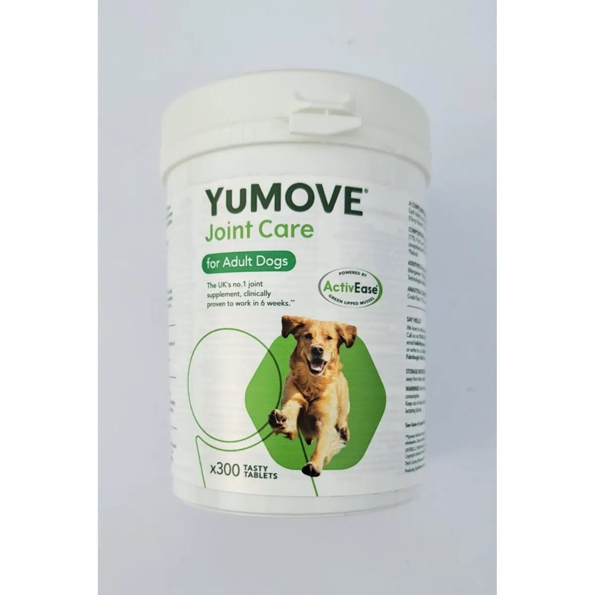 YuMOVE Joint Care for Adult Dogs supliment sistem articular câini comprimate Joint Care for Adult Dogs XS-XL supliment sistem articular câini cutie 300 comprimate