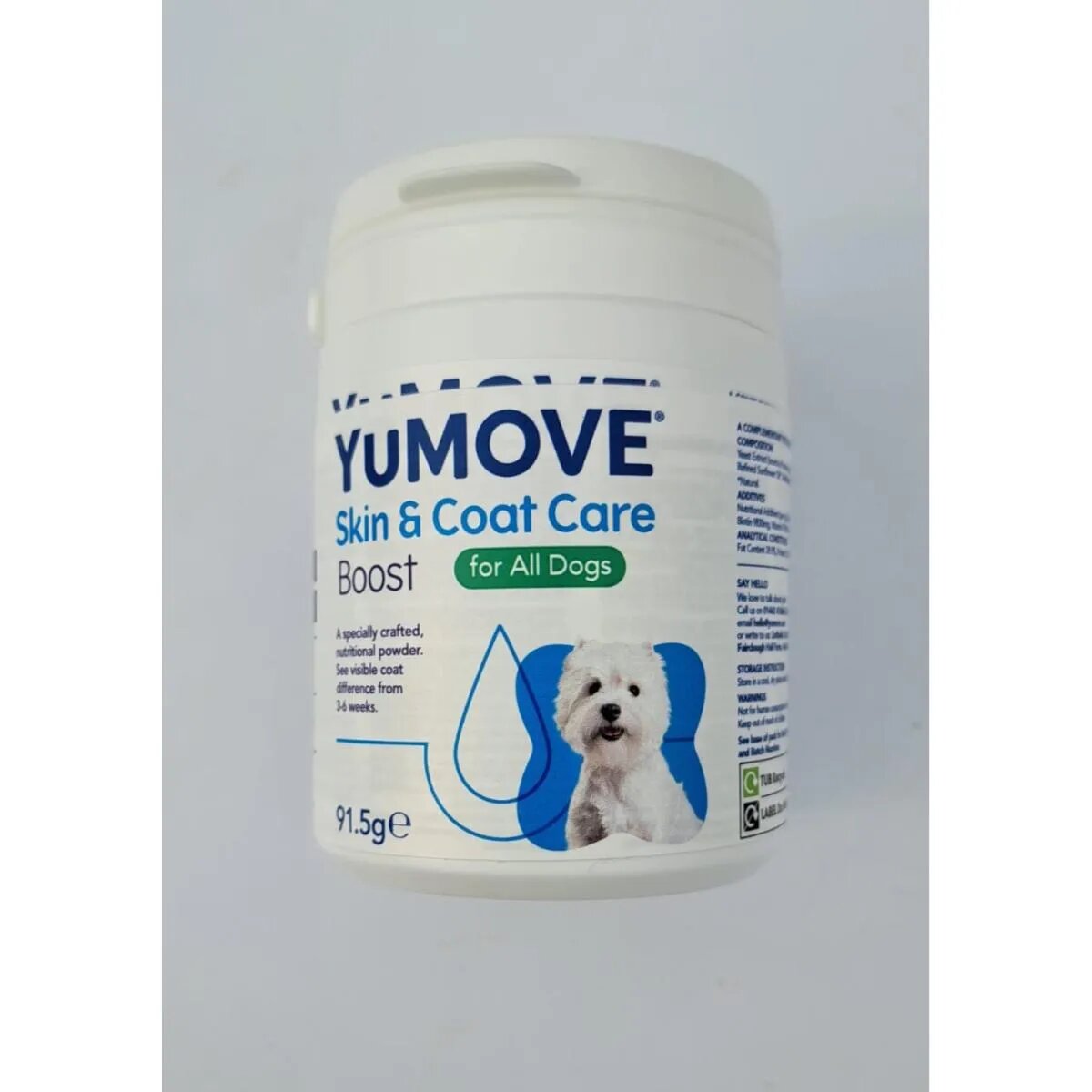 YuMOVE Skin & Coat Care Boost XS-XL supliment piele & blană câini flacon pudră 91.5g