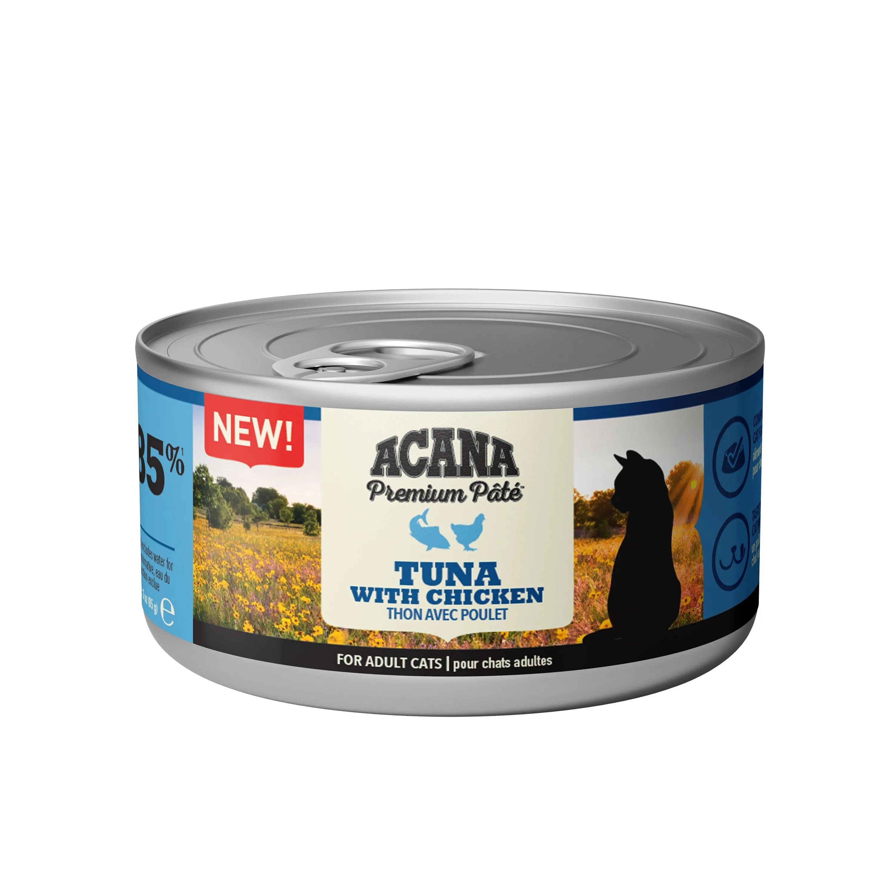 Acana Hrana Umeda Pisici Cat Conserva Ton si Pui 85 g