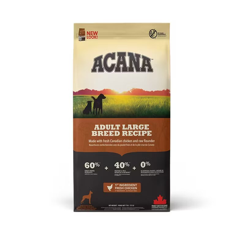 Acana Hrana Uscata Caini Dog Adult Talie Mare 17 kg