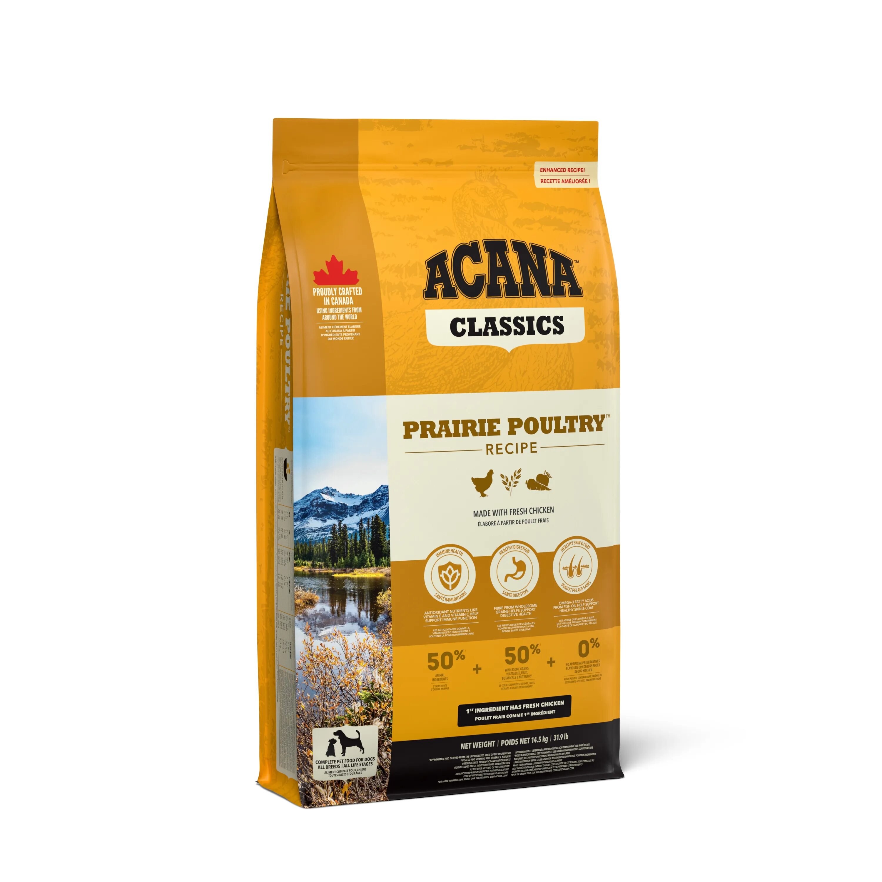 Acana Hrana Uscata Caini Dog Clasic Prairie Poultry 2 kg
