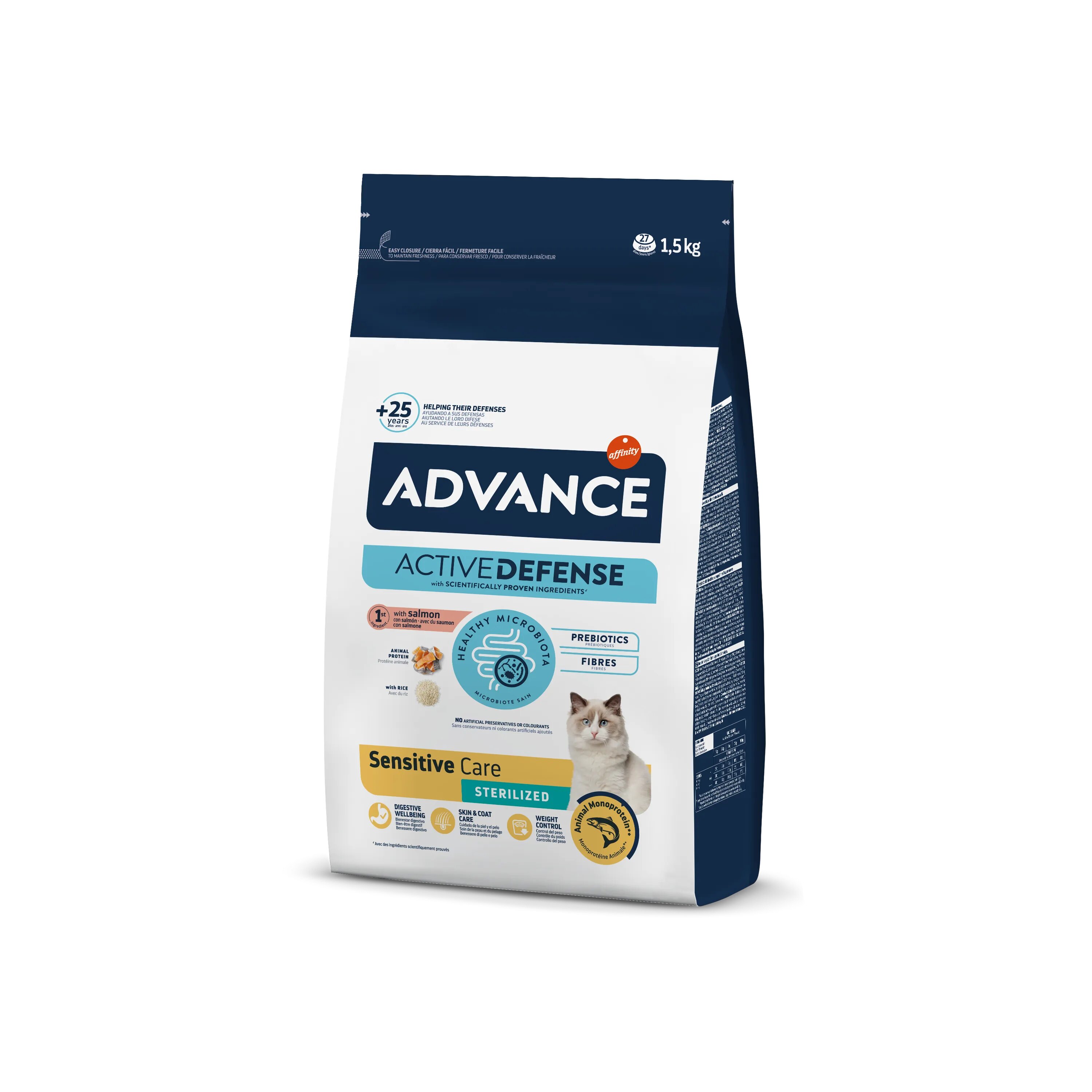 Advance Cat Sterilised Somon Sensitive 1.5 kg