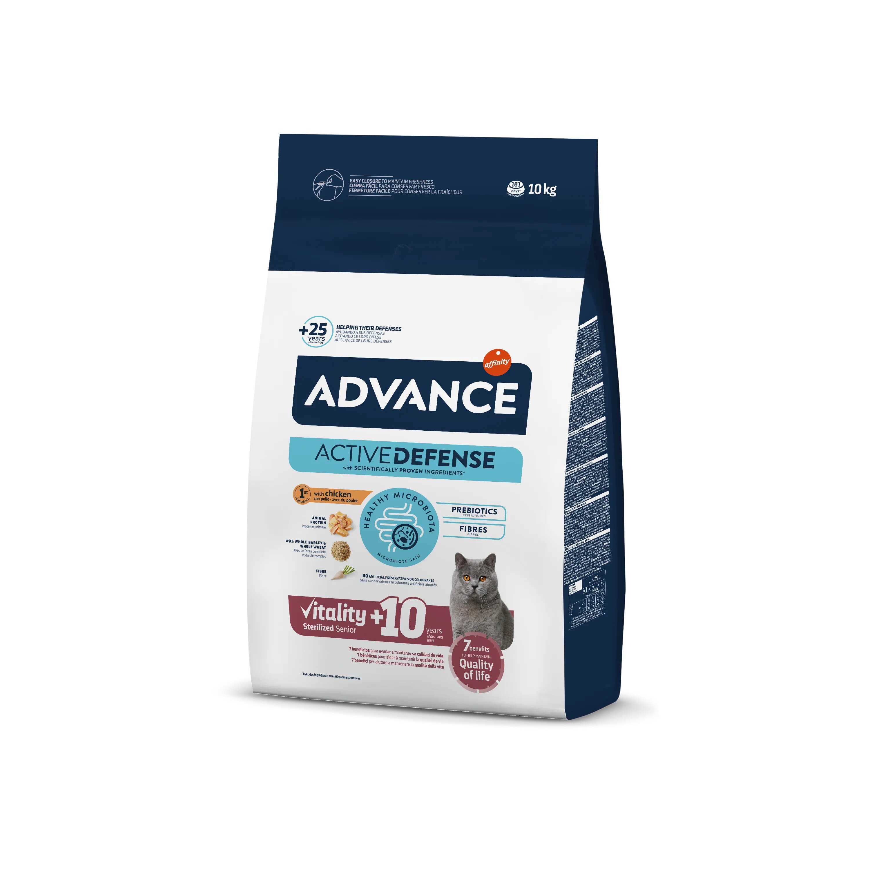 Advance Cat Vitality Sterilised Senior 10+ 10 kg