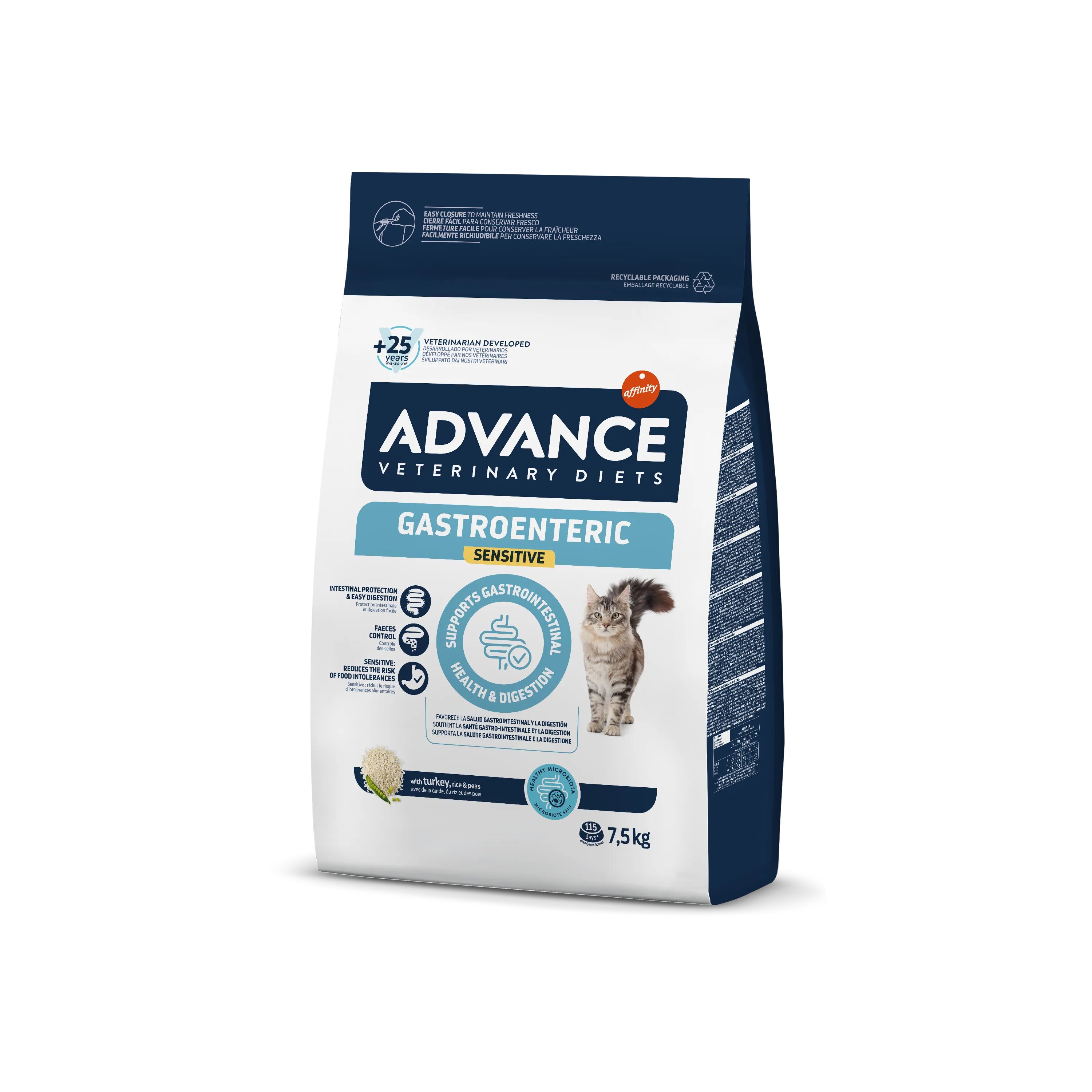 Advance Diets Advance Veterinary Diets Cat Gastroenteric Sensitive 7.5 kg