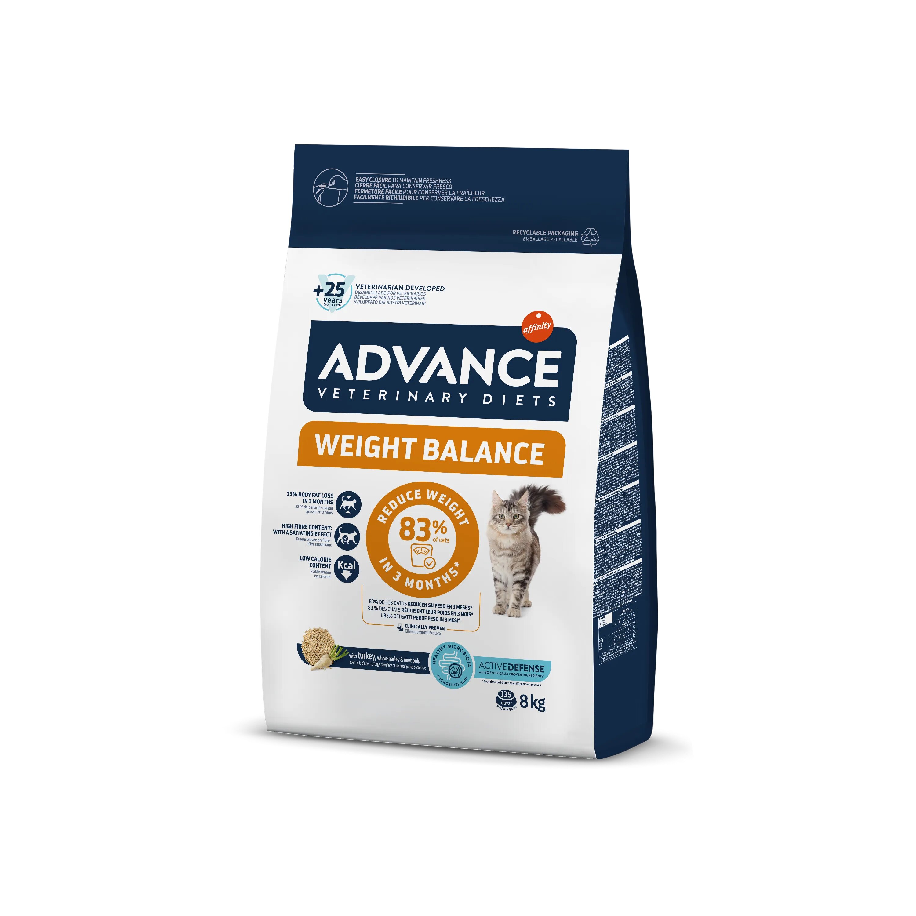 Advance Diets Advance Veterinary Diets Cat Weight Balance 8 kg