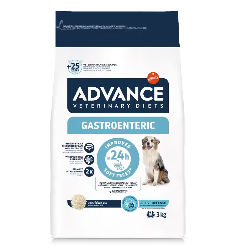 Advance Diets Advance Veterinary Diets Dog Gastro Enteric 3 kg