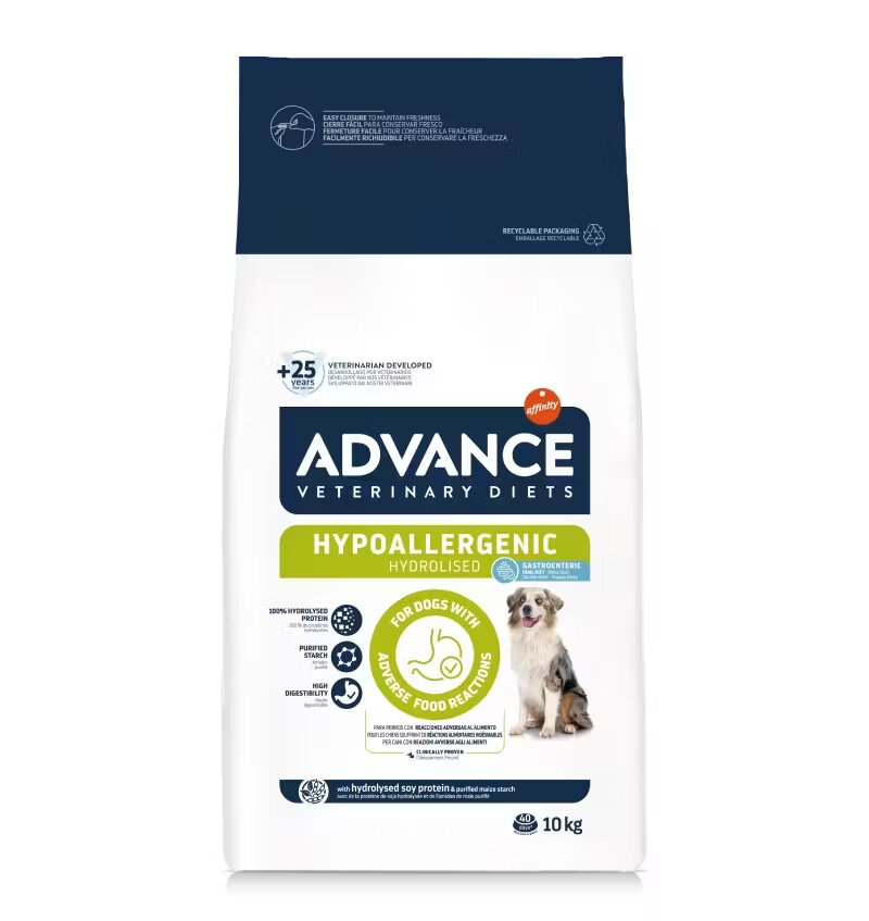 Advance Diets Advance Veterinary Diets Dog Hypoallergenic 10 kg