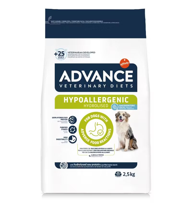 Advance Diets Advance Veterinary Diets Dog Hypoallergenic 2.5 kg
