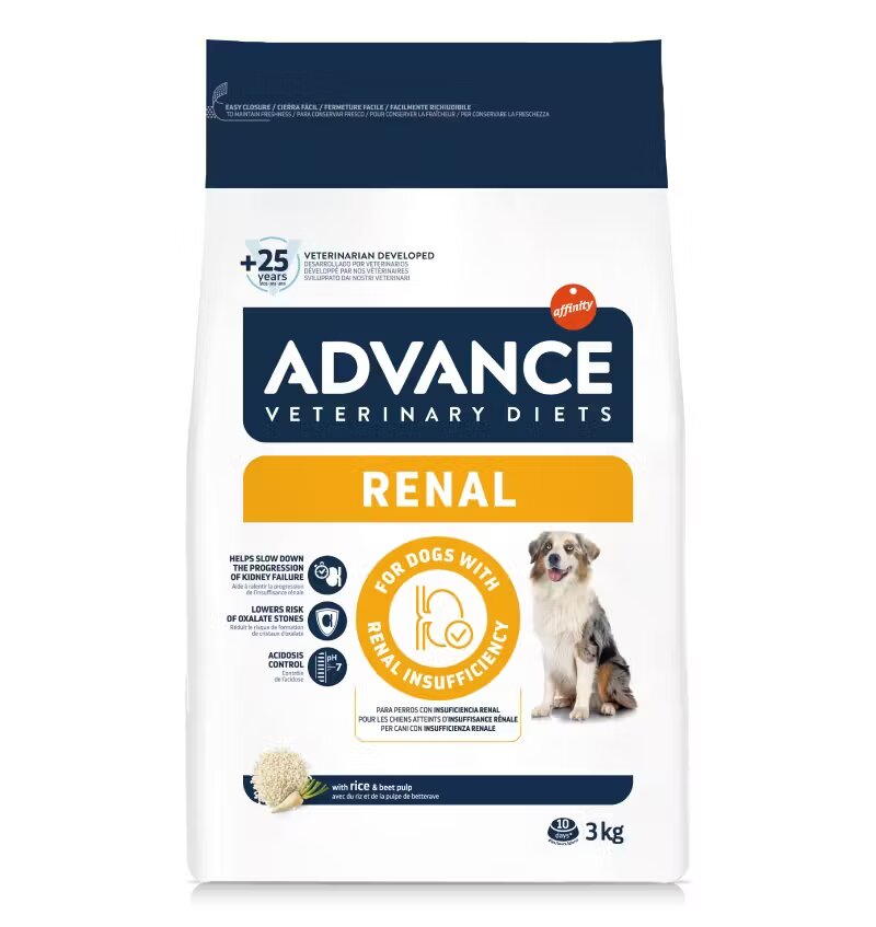 Advance Diets Advance Veterinary Diets Dog Renal 3 kg