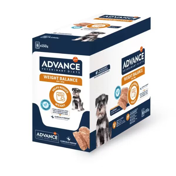 Advance Diets Advance Veterinary Diets Dog Weight Balance 8x150 g