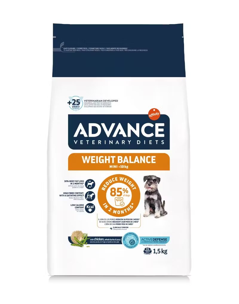 Advance Diets Advance Veterinary Diets Dog Weight Balance Mini 1.5 kg
