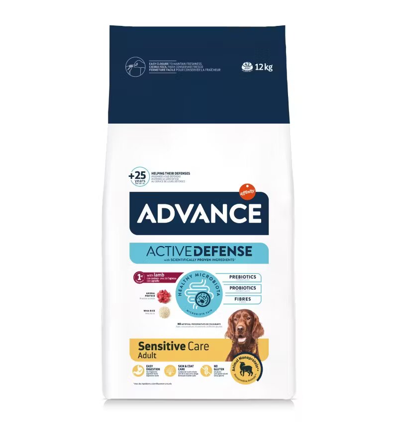 Advance Dog Sensitive Miel si Orez 3 kg