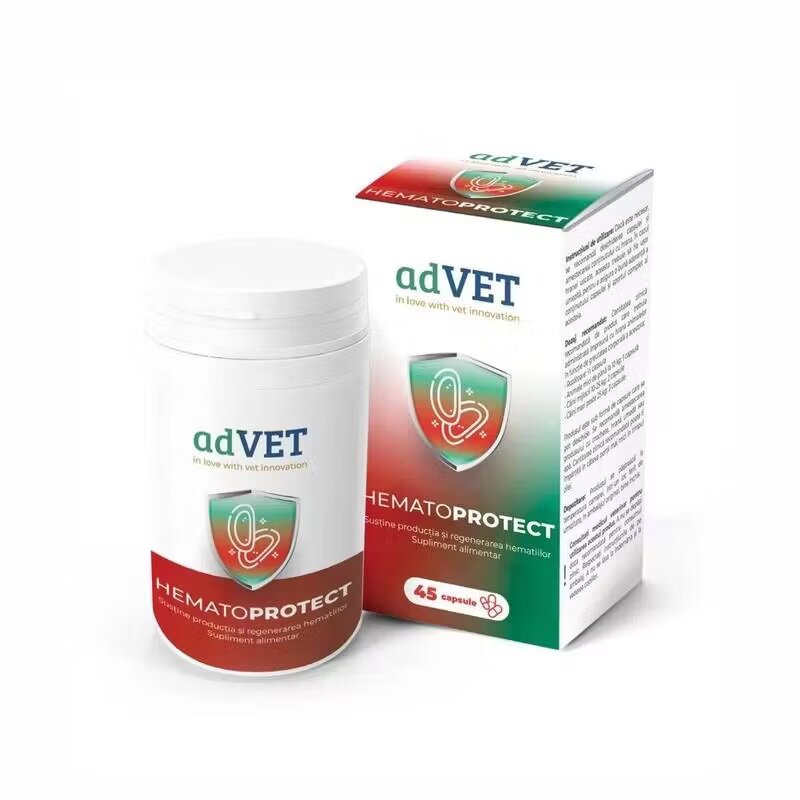 adVET Hematoprotect supliment alimentar 45 capsule
