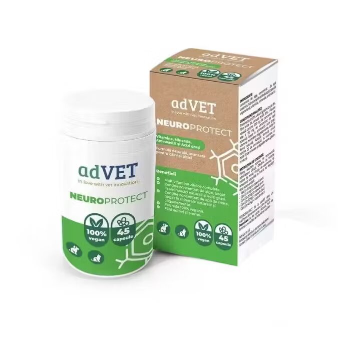 adVET Neuroprotect supliment vitaminic 45 capsule