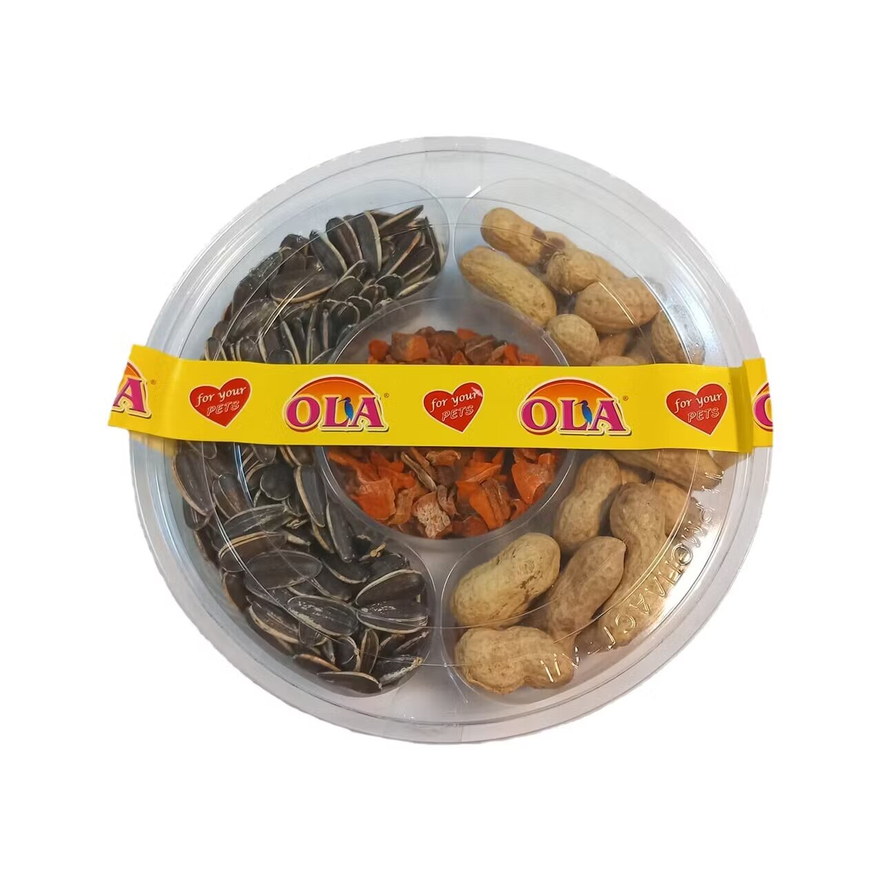 Agromarket International LTD Hrana complementara pentru pasari si rozatoare OLA Party 6 Mix 150 g