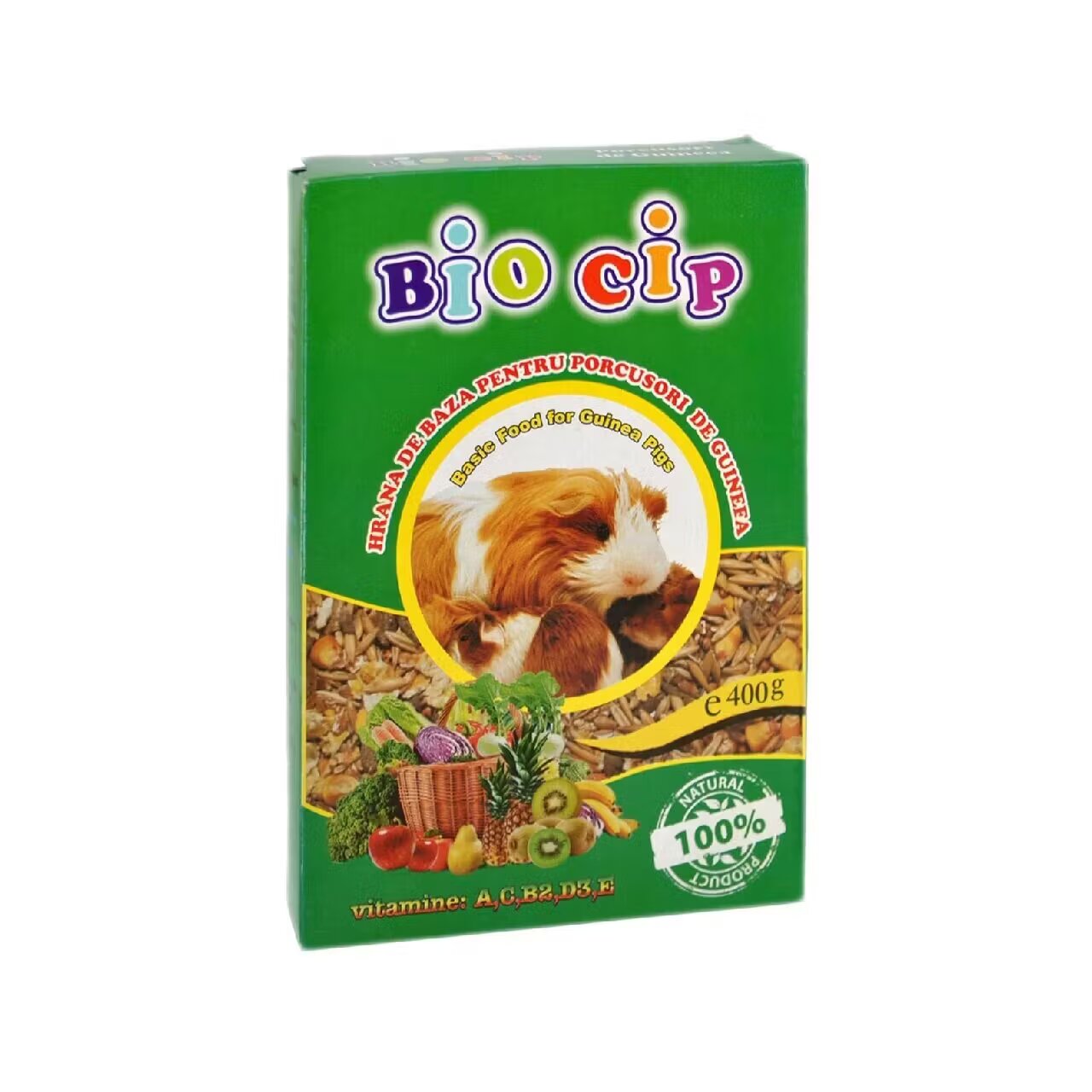 Agromarket International LTD Hrana completa BIOCIP pentru Porcusori de Guineea 400 g