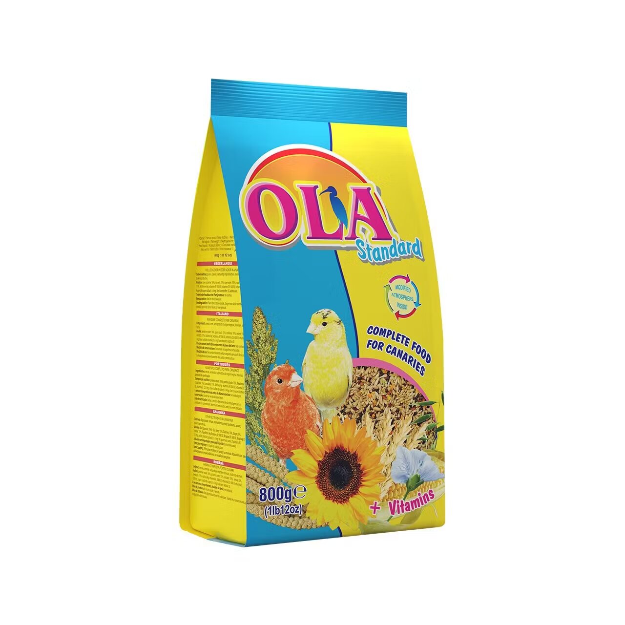 Agromarket International LTD Hrana completa OLA pentru Canari 800 g